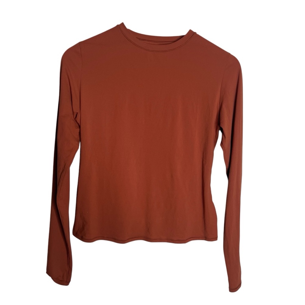 SKIMS New Copper Fits Everybody  Long Sleeve Top Sz L